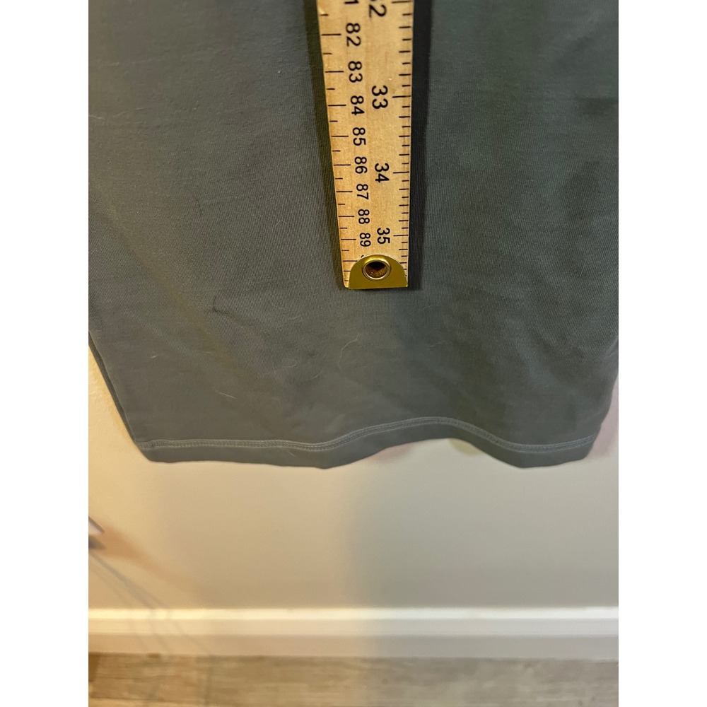 VSX Womens Yoga Pants‎ Colorblock Waistband Gray Teal Size M - Picture 5 of 6